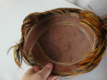 Load image into Gallery viewer, 1950's Womens Pheasant Feather Fascinator Hat Cap

