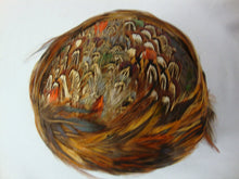 Load image into Gallery viewer, 1950's Womens Pheasant Feather Fascinator Hat Cap

