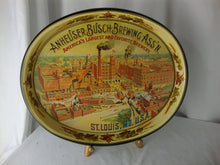 Load image into Gallery viewer, Anheuser Busch Brewing St Louis, Mo. U.S.A. Beer Oval Serving Tray
