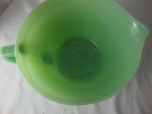 Load image into Gallery viewer, Vintage Fire King Jadeite Mixing Batter Bowl with Handle Spout
