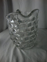 Load image into Gallery viewer, Vintage American Fostoria Clear Glass Cubist Clear Glass Jug Pitcher
