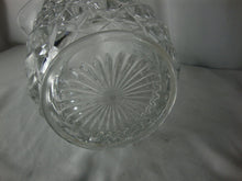 Load image into Gallery viewer, Vintage American Fostoria Clear Glass Cubist Clear Glass Jug Pitcher
