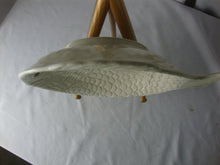 Load image into Gallery viewer, 1975 Fitz Floyd Cream White Textured Fish Bowl Dish

