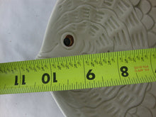 Load image into Gallery viewer, 1975 Fitz Floyd Cream White Textured Fish Bowl Dish
