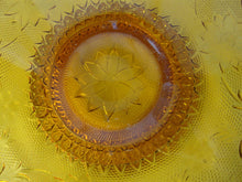 Load image into Gallery viewer, Vintage Tiara Amber Sandwich Glass Large Cake Serving Platter

