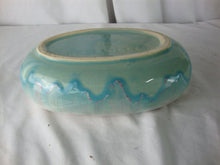 Load image into Gallery viewer, Vintage RRPCO Roseville Aqua Pink Melon Shape Ceramic Indoor Planter
