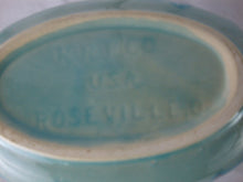 Load image into Gallery viewer, Vintage RRPCO Roseville Aqua Pink Melon Shape Ceramic Indoor Planter
