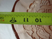 Load image into Gallery viewer, Vintage Indiana Glass Pink Glass Footed Grape Motif Fruit Bowl
