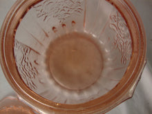 Load image into Gallery viewer, Vintage Anchor Hocking Mayfair Open Rose Pink Glass Biscuit Jar with Lid
