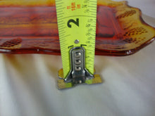 Load image into Gallery viewer, Vintage Indiana Glass Amberina Glass Last Supper Bread Plate
