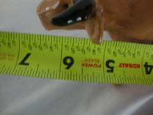 Load image into Gallery viewer, Lynn Bailey Pottery Tan Bull with Black White Pig on Back 6 Inch

