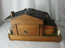 Load image into Gallery viewer, Vintage Himark Japan Wood Swiss Chalet Jewelry Music Box Rain Keeps Falling On My Head Music
