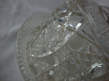 Load image into Gallery viewer, Vintage Crystal Cheese Dish Dome with Lid
