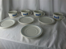 Load image into Gallery viewer, Vintage Pfaltzgraff Yorktowne Stoneware Coffee Tea Mug and Saucer Set of 4
