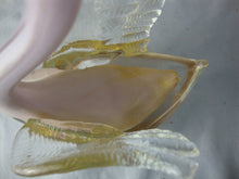 Load image into Gallery viewer, Vintage Murano Italy Pink Gold Glass Swan Figurine
