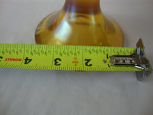 Load image into Gallery viewer, Vintage Fenton Autumn Gold Glass Handpainted Compote Bowl Dish
