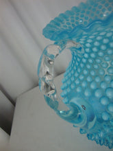 Load image into Gallery viewer, Vintage Fenton Aqua Blue Opal Glass Large Jug Pitcher
