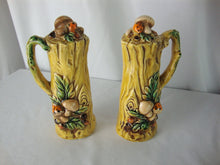 Load image into Gallery viewer, Vintage Lefton Japan Woodland Tree Mushroom Ceramic Salt Pepper Shaker Set
