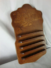 Load image into Gallery viewer, Vintage Wood Country Grist Mill Scene 35 Slot Thimble Display Wall Mount
