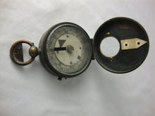 Load image into Gallery viewer, Vintage WWI Era England Brass Military Compass
