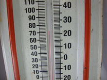 Load image into Gallery viewer, March 1987 Beattie Plant Woodside Mills 2 Million Safe Work Hours Metal Wall Thermometer

