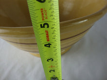 Load image into Gallery viewer, Vintage Yellow Ware Stoneware Striped 10 1/4" Mixing Bowl
