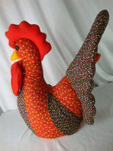 Load image into Gallery viewer, Vintage Handmade Quilted Chicken Turkey Soft Body Figure

