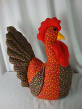 Load image into Gallery viewer, Vintage Handmade Quilted Chicken Turkey Soft Body Figure
