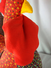 Load image into Gallery viewer, Vintage Handmade Quilted Chicken Turkey Soft Body Figure
