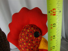 Load image into Gallery viewer, Vintage Handmade Quilted Chicken Turkey Soft Body Figure
