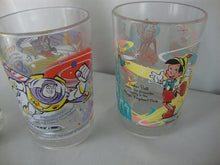 Load image into Gallery viewer, 2000 Walt Disney McDonalds Millennium Celebration Set of 4 Glasses
