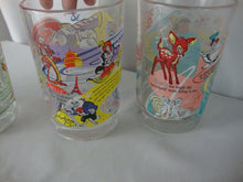 Load image into Gallery viewer, 2000 Walt Disney McDonalds Millennium Celebration Set of 4 Glasses
