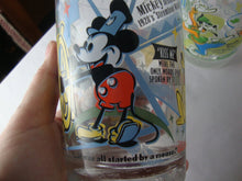 Load image into Gallery viewer, 2000 Walt Disney McDonalds Millennium Celebration Set of 4 Glasses
