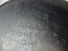 Load image into Gallery viewer, Vintage Wagner Ware Sidney 0 No 8 Cast Iron Skillet Unrestored

