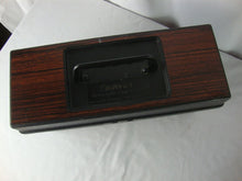 Load image into Gallery viewer, Vintage Service Wood Look 8 Track Tapes Case with Lot of 12 Tapes
