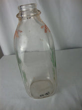 Load image into Gallery viewer, Vintage Harms Dairy Savannah GA Quart Clear Glass Milk Bottle
