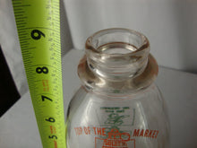 Load image into Gallery viewer, Vintage Harms Dairy Savannah GA Quart Clear Glass Milk Bottle
