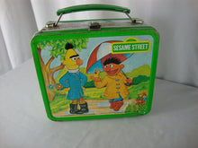 Load image into Gallery viewer, 1983 Aladdin Sesame Street Four Seasons Metal Lunchbox NO THERMOS
