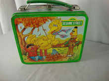 Load image into Gallery viewer, 1983 Aladdin Sesame Street Four Seasons Metal Lunchbox NO THERMOS

