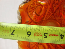Load image into Gallery viewer, Vintage Hobstar Marigold Carnival Glass Punch Bowl BASE Only
