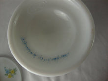 Load image into Gallery viewer, Vintage Fenton Milk Glass Handpainted Candy Jar with Dome Lid
