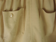 Load image into Gallery viewer, Vintage Mens Para Suit 44 Tall Long Tan Wheat Polyester One Piece Leisure Suit
