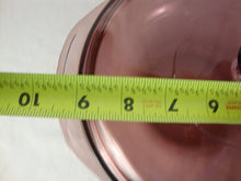 Load image into Gallery viewer, Vintage Pyrex Cranberry Glass 2 Quart Casserole Dish with Lid

