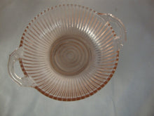 Load image into Gallery viewer, Vintage Anchor Hocking Queen Mary Pink Depression Serving Bowl with Five Individual Bowls
