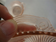 Load image into Gallery viewer, Vintage Anchor Hocking Queen Mary Pink Depression Serving Bowl with Five Individual Bowls
