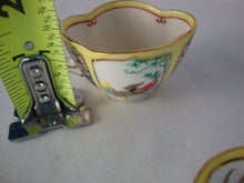 Load image into Gallery viewer, Vintage Kosen Kutani Handpainted Yellow Bird Mini Teacup and Saucer
