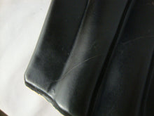 Load image into Gallery viewer, Vintage McCoy Black Ceramic Ribbon Flared Large Vase
