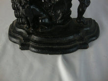 Load image into Gallery viewer, Antique Mr Punch &amp; Toby Black Cast Iron Victorian Door Stop
