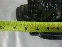 Load image into Gallery viewer, Antique Mr Punch &amp; Toby Black Cast Iron Victorian Door Stop
