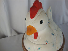 Load image into Gallery viewer, Vintage Over &amp; Back Portugal Ceramic Country Hen on Nest Cookie Jar
